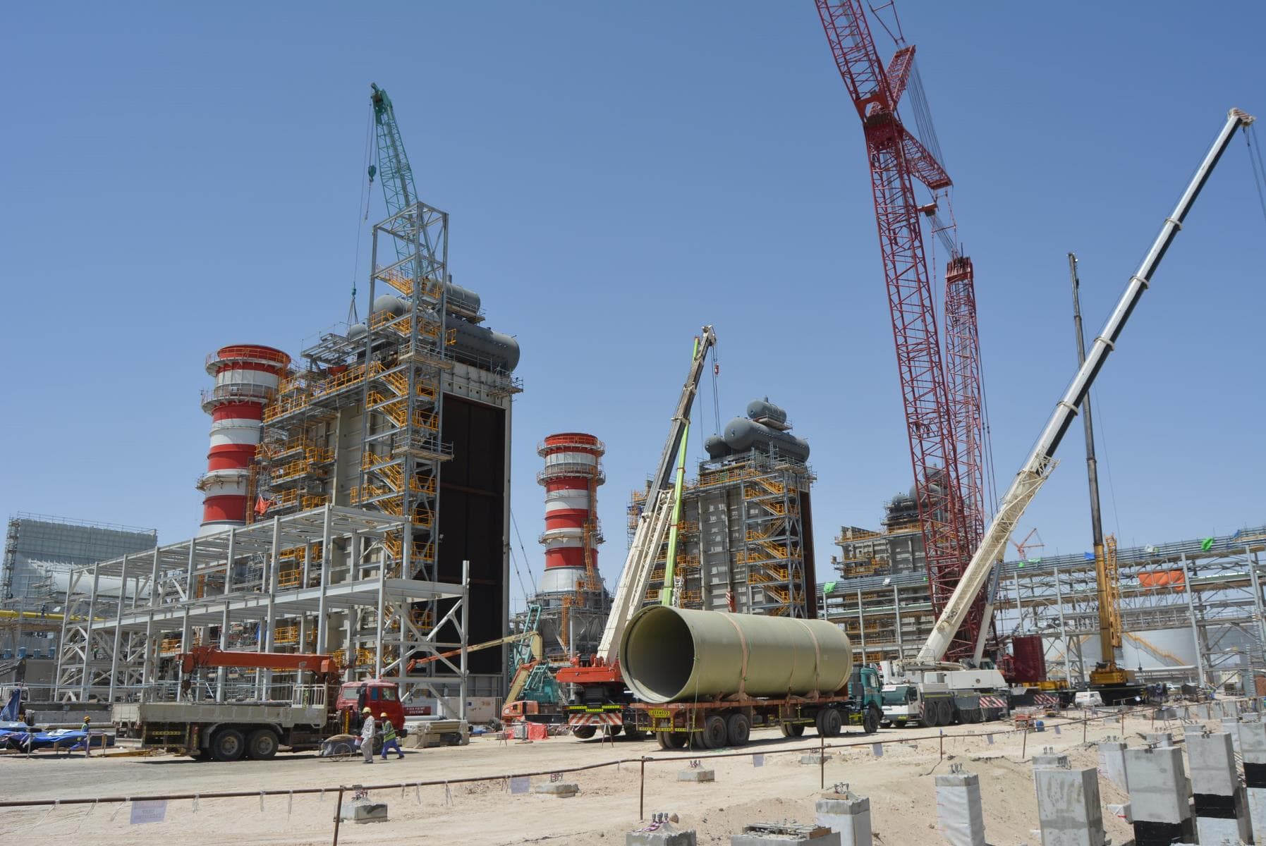 Overview of Combined Cycle Gas Turbines erection 6-min